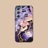 Game GI Ningguang Matte TPU Mobile Phone Case for Samsung Galaxy S26 S25 S24 S23 S22 S21 S20 Note20 Plus FE Ultra Colorful Cover