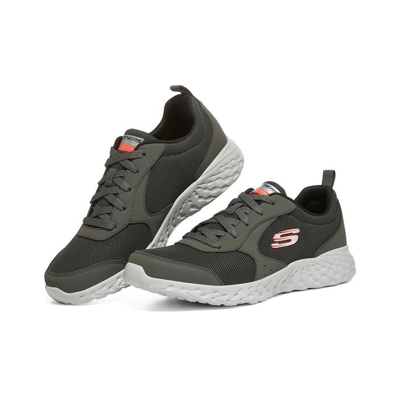Skechers Minimalist And Aesthetic Low-Top Running Shoes Men Sneakers Charcoal-Gray 8790121-CHAR