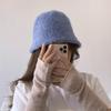 Angora Bucket Hat Daily Fur Bucket Hat