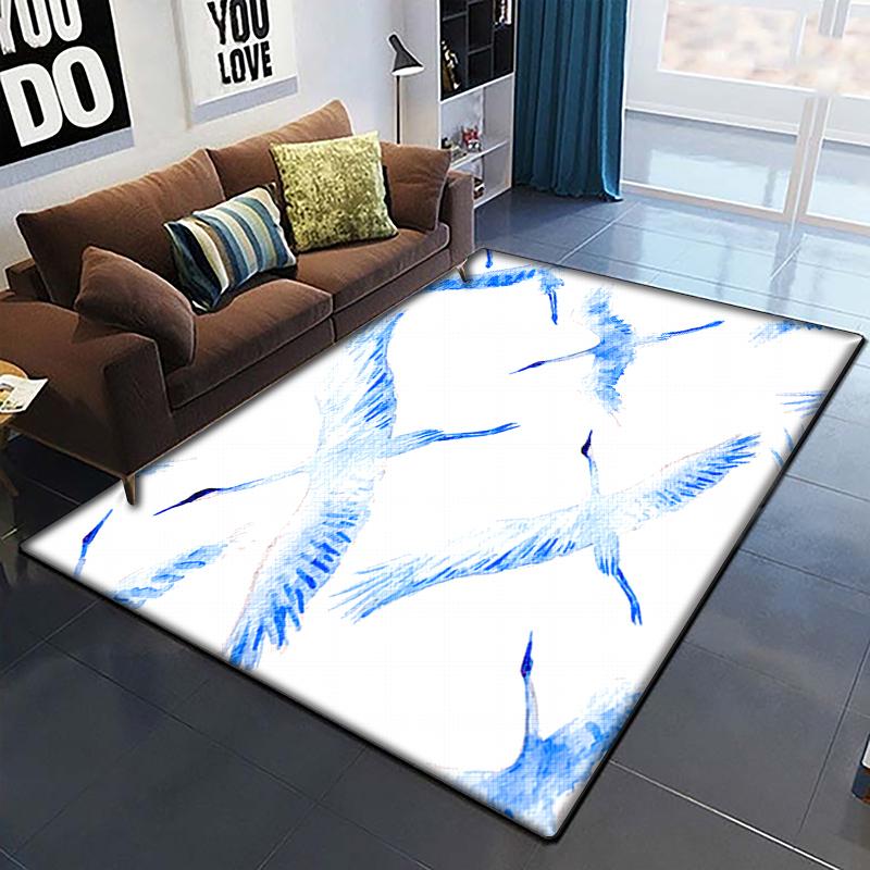 Desen animat anime frumos pictură covor pentru camera de zi Covor zonă mare Covor negru moale Covorașe de decorare a casei Covoare Boho Picnic