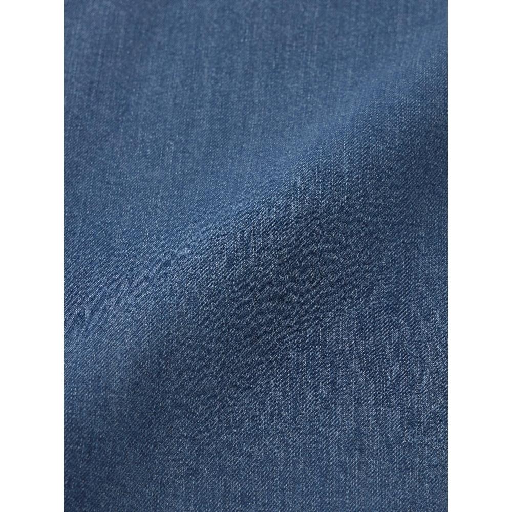 Gu Denim Padded Zip Up Parka