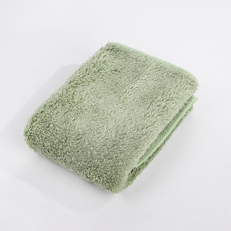 

Салфетка для уборки из кораллового флиса, кухонная, влаговпитывающая, не оставляет ворсинок, тряпка для мытья посуды, для домашней уборки стекла, тряпка для мытья автомобиля 30*30cm зелёный