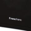 Francfranc Logo Tote Bag 2 L Black Gusset Bottom Plate Large Tote Bag 2025 Model [Francfranc]
