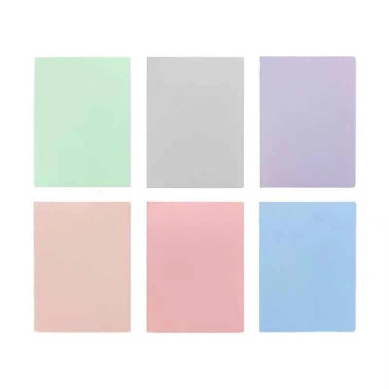 A4 File Folder Data Book 30 Pages Waterproof Booklet School Data Storage Office Management Storage Information Books Protectors