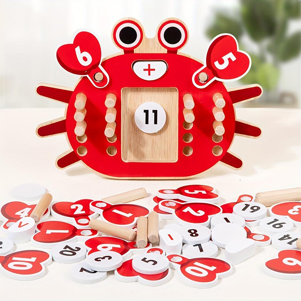 A Disk For Addition And Subtraction, A Crab For Number Operations, Learning With Numbers