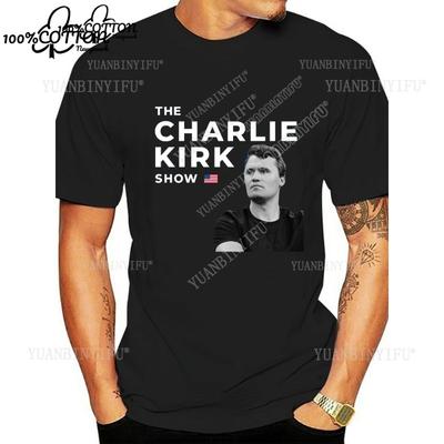 New Arrival FREEDOM Charlie Kirk Printed T-shirt Loose 100%Cotton Leisure Unisex Shirt Hot Product S-6XL