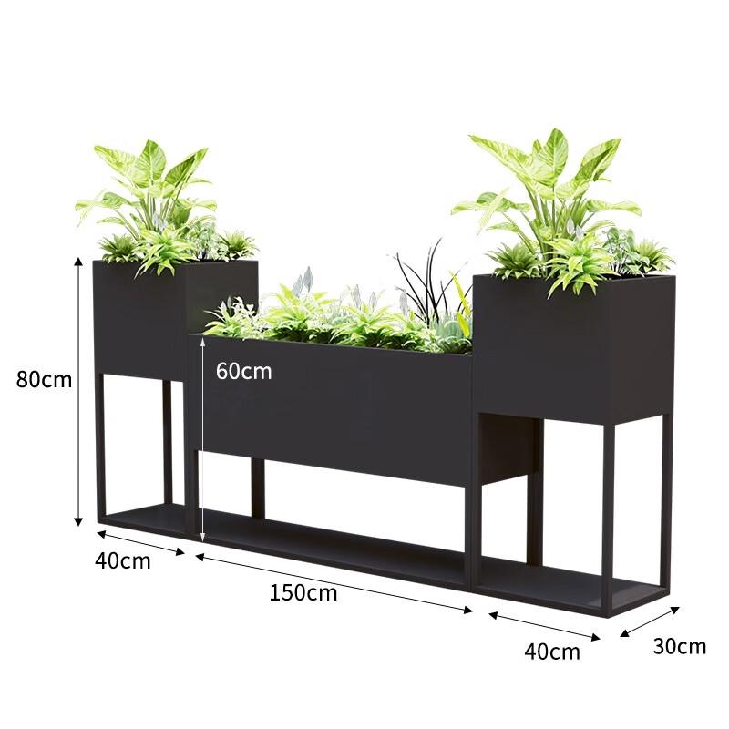 Stainless Steel Balcony Planter Box