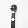 1×Handmade Black Genuine Leather Digital Camera Wristbands Wrist Strap Universal