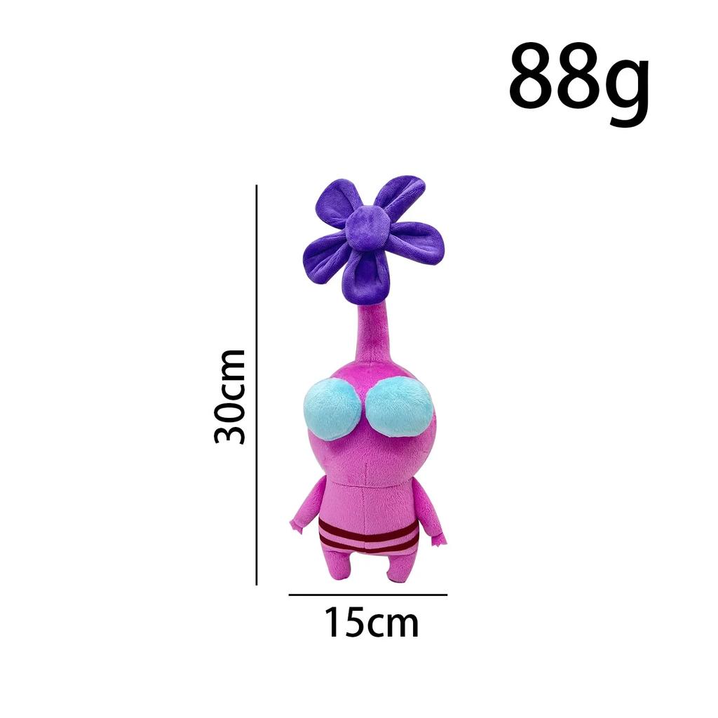 30CM Pikmin Plush Toy Game Olimar Flower Plushie Doll Leaves Bud Chappy Bulborb Soft Stuffed Pillow Kids Christmas Birthday Gift