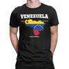 Men Women Print Venezuelan Flag Map  Tee T Shirt Cotton  T-shirts Clothes