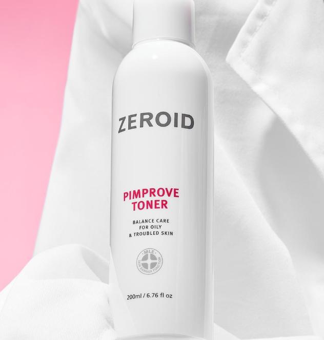 Zeroid Pimprove Toner 200ml Sensitive Acne-Prone Skin Soothing Toner