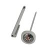 Stainless Steel Instant Read Thermometer Kitchen Cooking Probe 0°F To 220°F Meat Candy Coffee NSF Certified Durable Storage