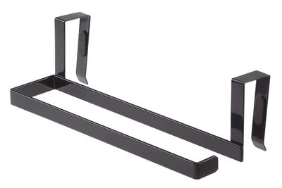 Yamazaki Jitsugyo Kitchen Paper & Towel Hanger Tower Black 7514
