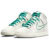 Nike Dunk High SE First Use Pack - Green Noise Men Sneakers White Light-Bone Sail DH0960-001