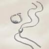 Fashion Baroque pendant-shaped necklace sweater chain autumn and winter exquisite beauty simple