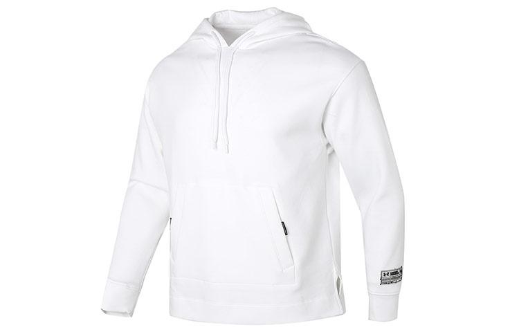 Under Armour Sweatshirts Men s White Hooded Moderate Other 1377173-100 XL