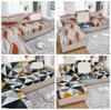 1pc Elastic Geometric Sofa Seat Cushion Cover Stretch Tight Sofa Cover for Living Room Chaise Lounge Couch Corner Sofa Cover