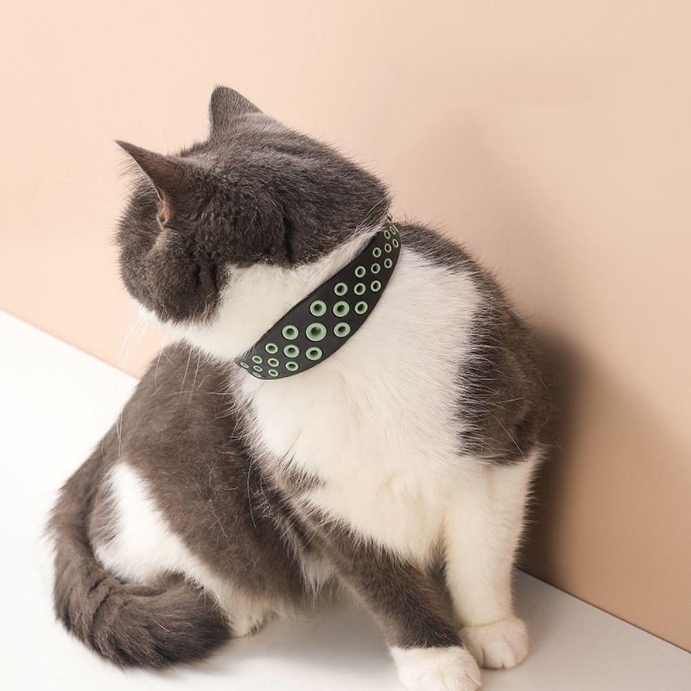 Anti Flea and Mite Cat Collar Adjustable Necklace Cat Repellent Collar Pet Deworming Collar  Puppy