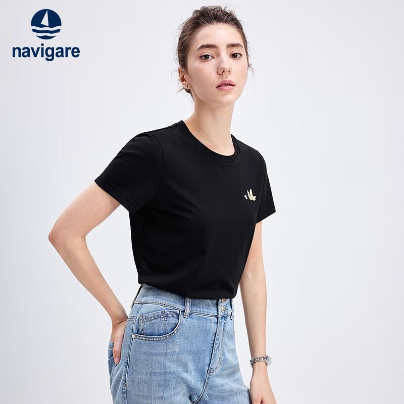 Navigare Women's Short Sleeve Round Neck T-shirt