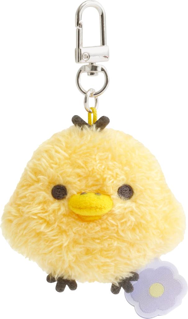 San-X Rilakkuma "Basic Rilakkuma Flower" Plush Toy, Kiiroitori