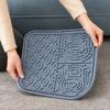 Pet Slow Food Mat with Suction Cups Four-Zone Pet Food Tray for Slow