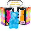 Colorful Little Bear Egg Maltose Pinch Squeeze Ball Fun Slow Rebound Sensory Stress Relief Fidget Hand Relax Tool For All Ages
