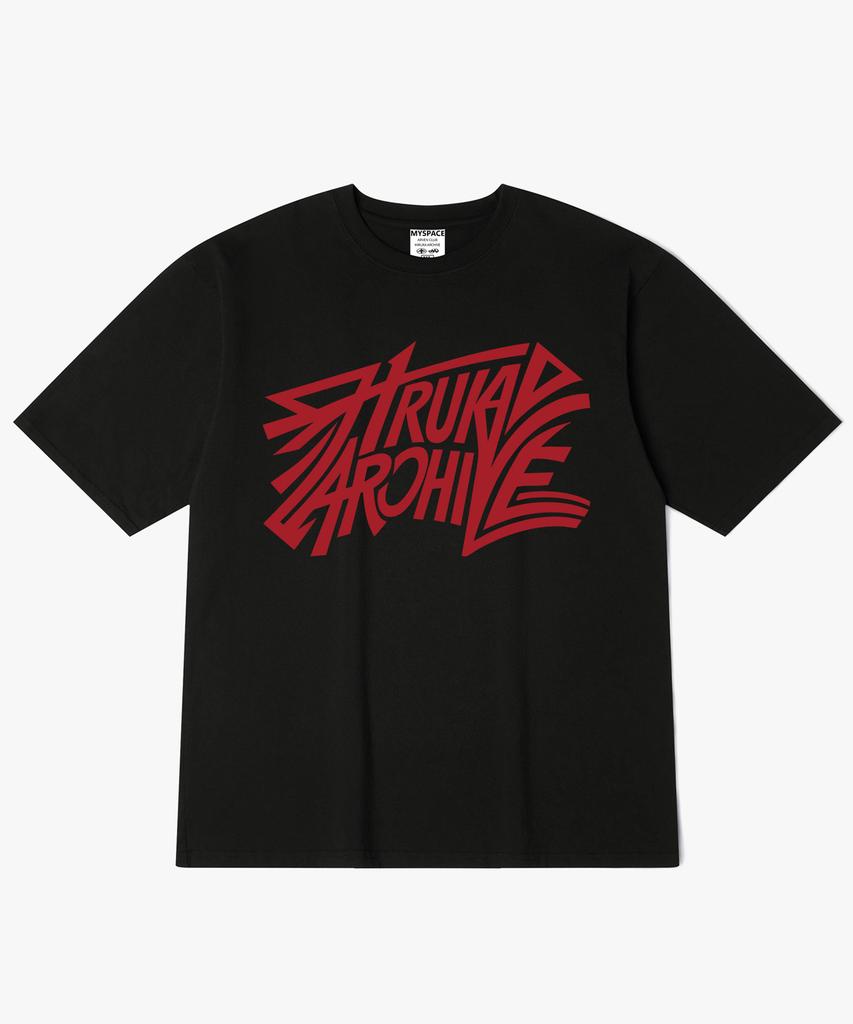 Hilukaakaibeu Kinetic Red Logo Short Sleeve T-Shirt