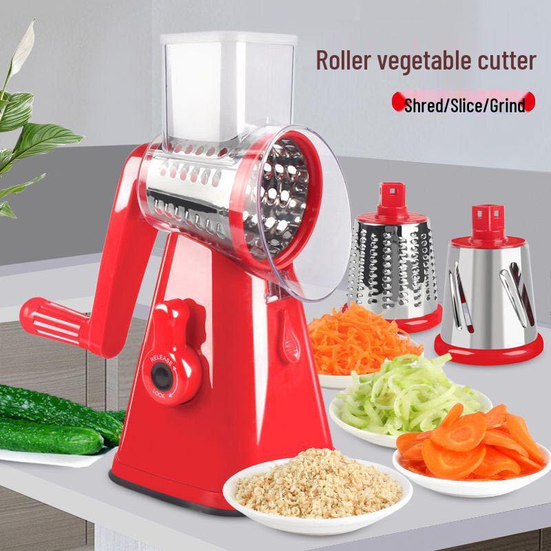 Multifunctional Vegetable Cutter and Slicer: Shredder, Grater, Grinder for Potatoes and More