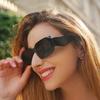 1pc 2026 Trendy Square Frame Women Sunglasses European Style Outdoor Cycling Fashion Accessory Glasses Women