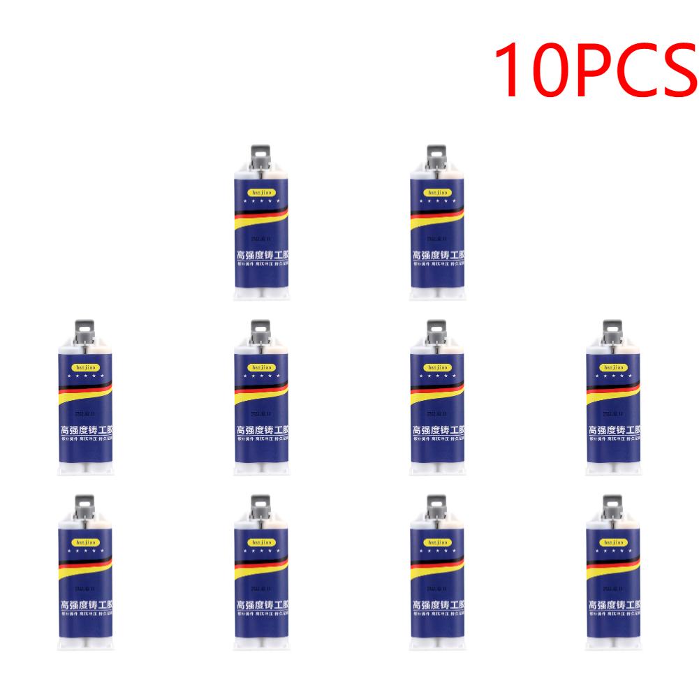 50/100g Metal Repair Glue AB Glue Strong Bond Sealant Glue Heat Resistance Metal Repair Adhesive Industrial Casting Agent