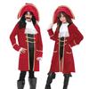 Clearstone Cosplay Halloween Wild Pirates Unisex Red