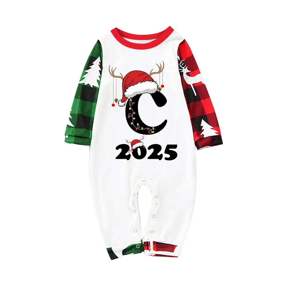 Parent-child Outfit-Christmas Print Parent-child Home Wear Set