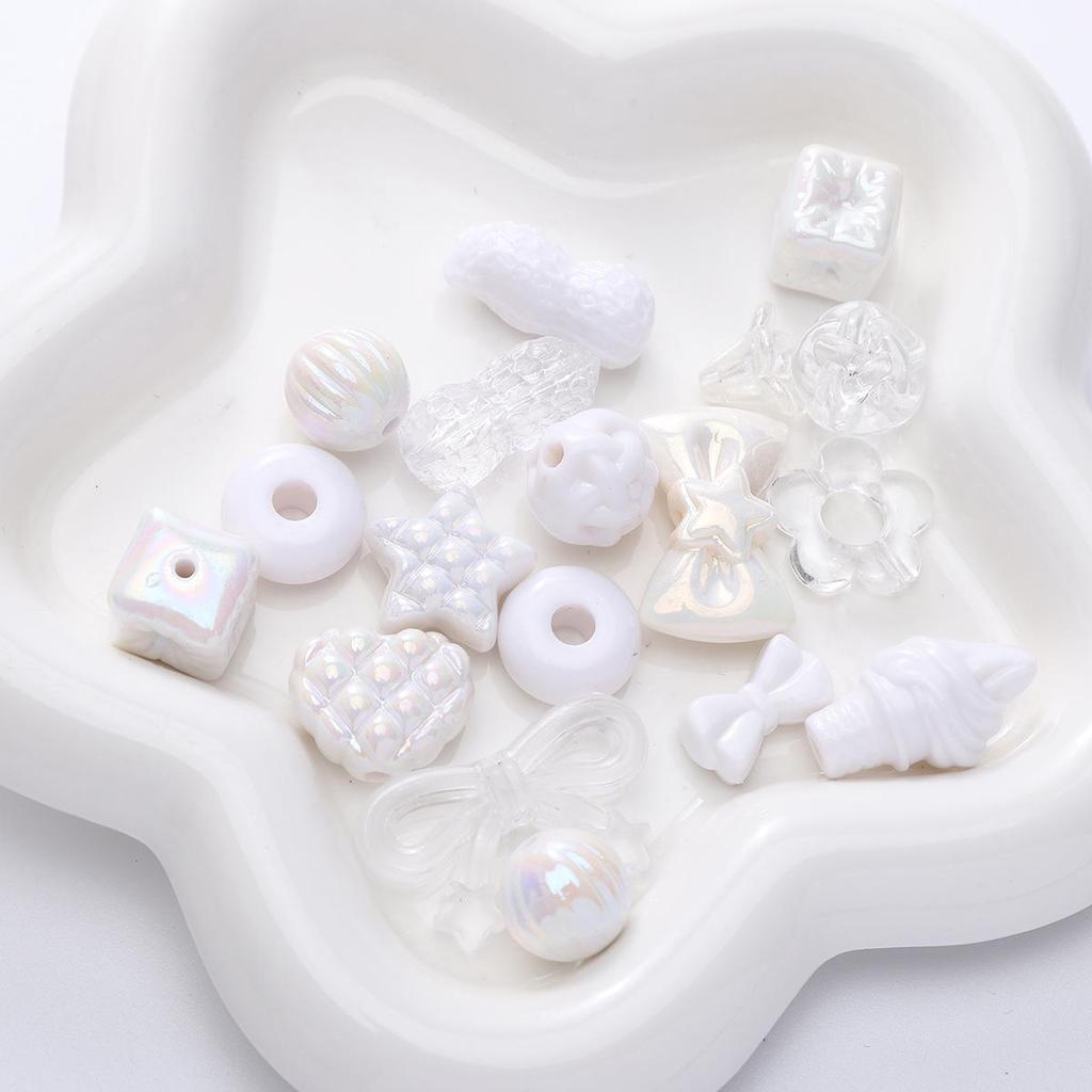 Retro Baroque DIY Acrylic Beads Kit: Handmade Necklace & Bracelet Jewelry Accessories