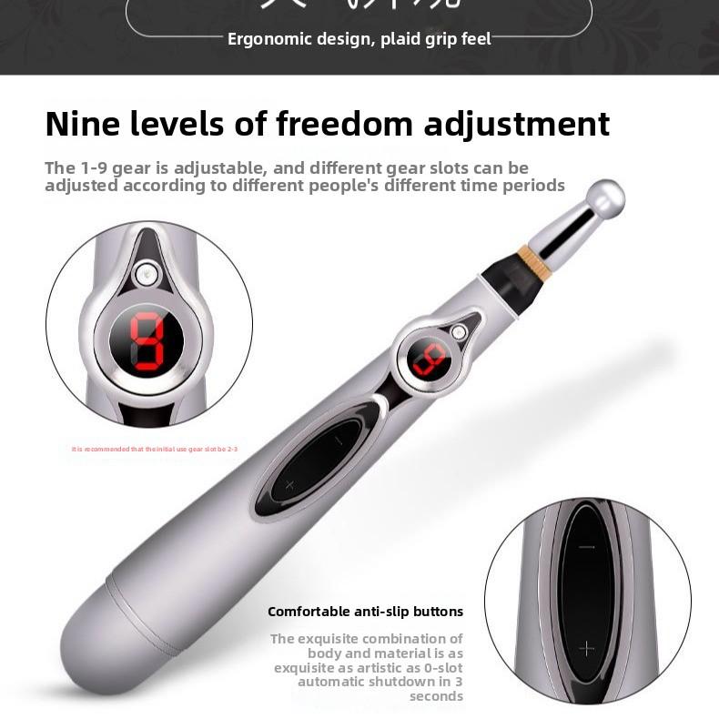 Akupunktur og Moxibusjon Akupunkturpunktpenn Elektronisk Helsevesen Massasjepenn Automatisk Akupunkturpunktfinning og Meridianmassasjepenn