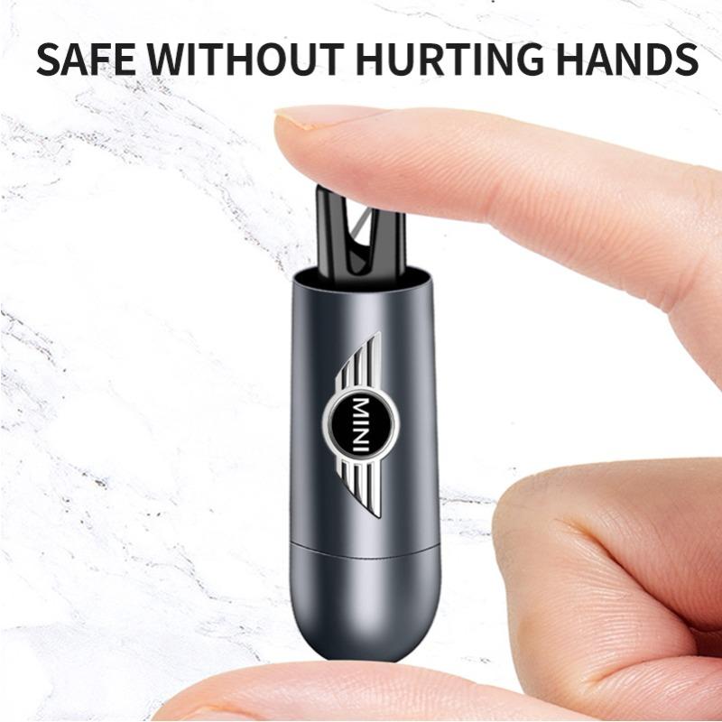 Car Safety Hammer Emergency Window Breaker Seat Belt Cutting Machine For BMW Mini Cooper F54 F55 F56 R56 R60 SONE Roadster Clubman Coupe