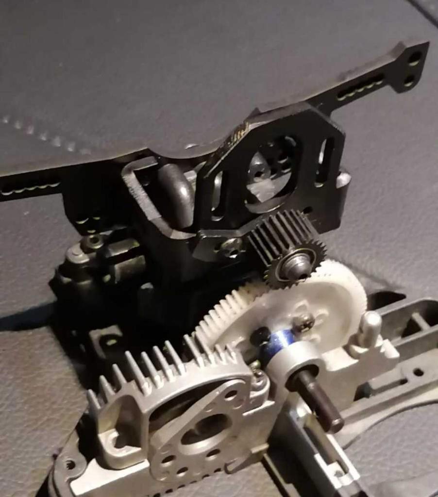 MetalGarage Original Product: YOKOMO Gearbox Motor Mount (MGYP14) for Drift Package