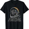 Space Suit Funny Black Lab Dog Mom Dad T-Shirt