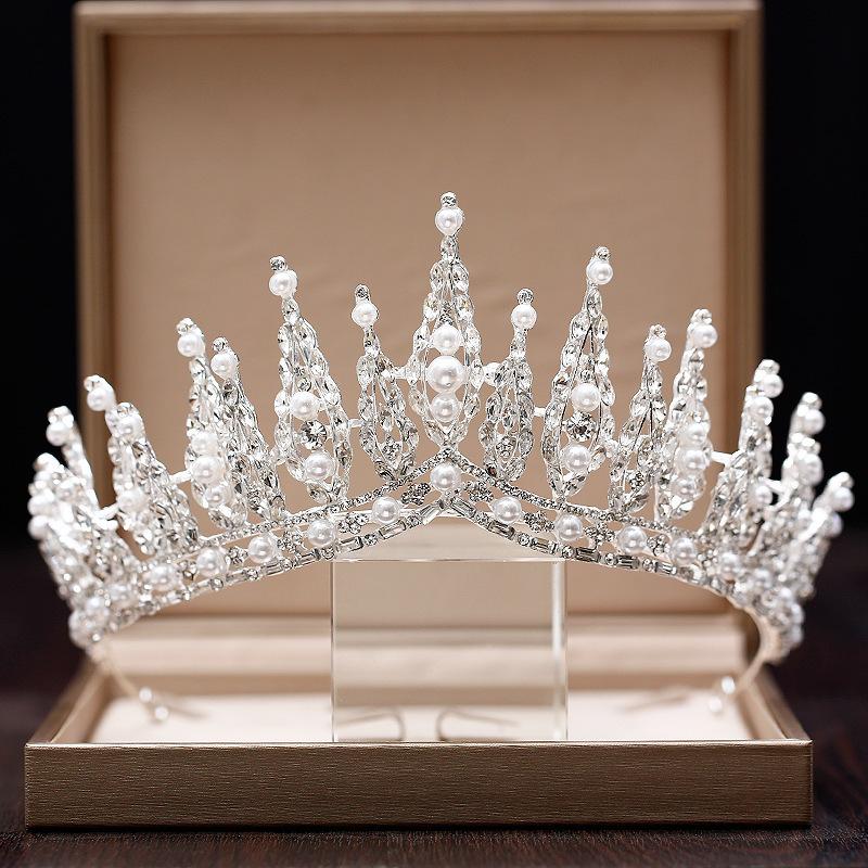 

Свадебная корона тиара Мори атмосферное свадебное платье аксессуары женский восемнадцатый день рождения бар мицва корона