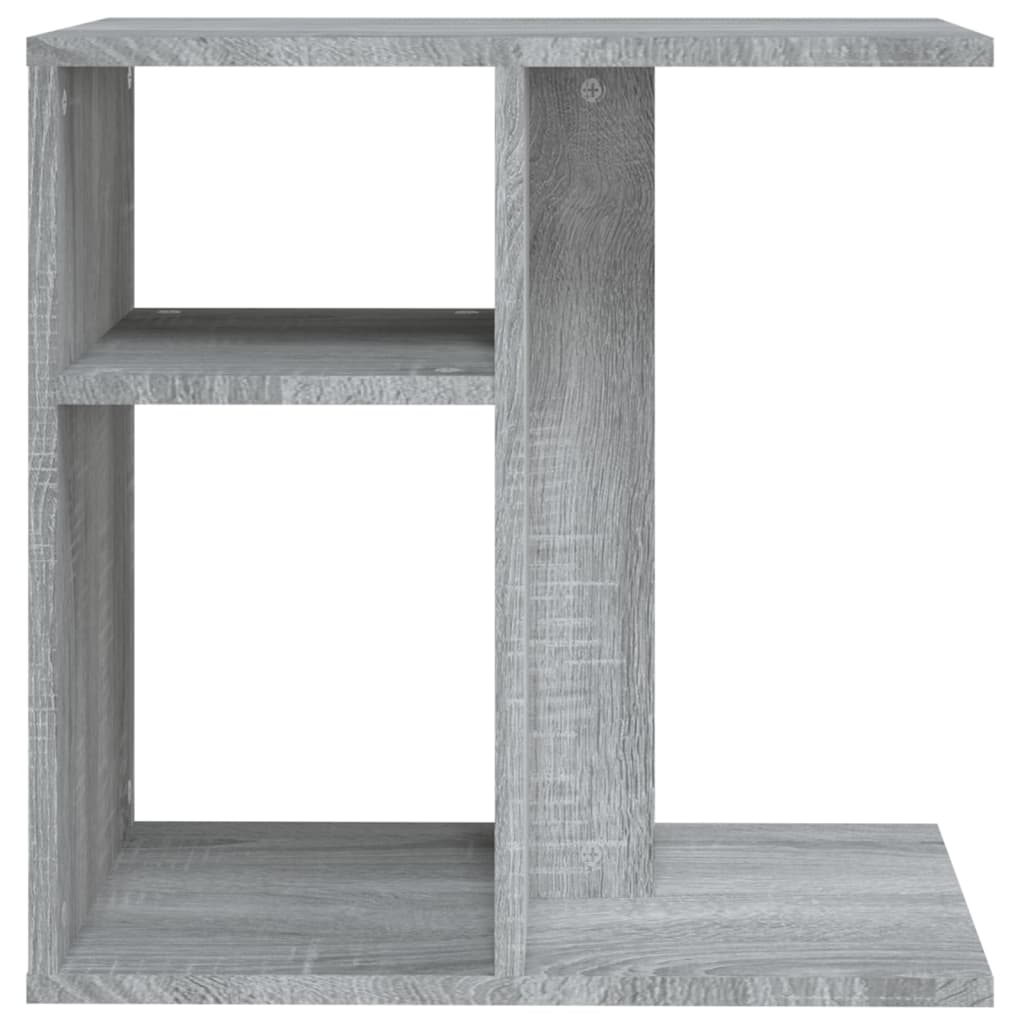Side Table Gray Sonoma 50x30x50 Cm Particleboard