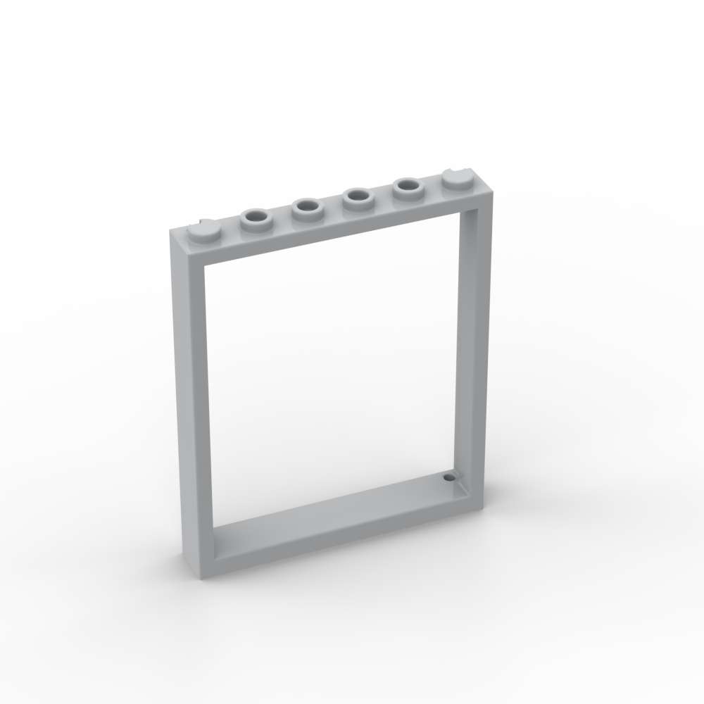 MOC 10PCS 42205 Window 1x6x6 Building Block Kit Flat Front Door Frame Accessories Bricks DIY Idea Toy Children Kid Birthday Gift