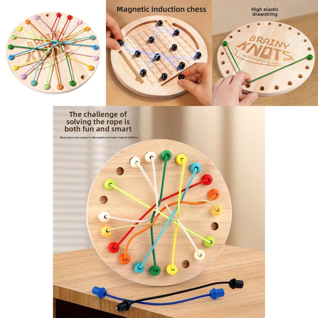 Wooden Puzzle Toy For Kids With Logic And Focus Training For Early Education