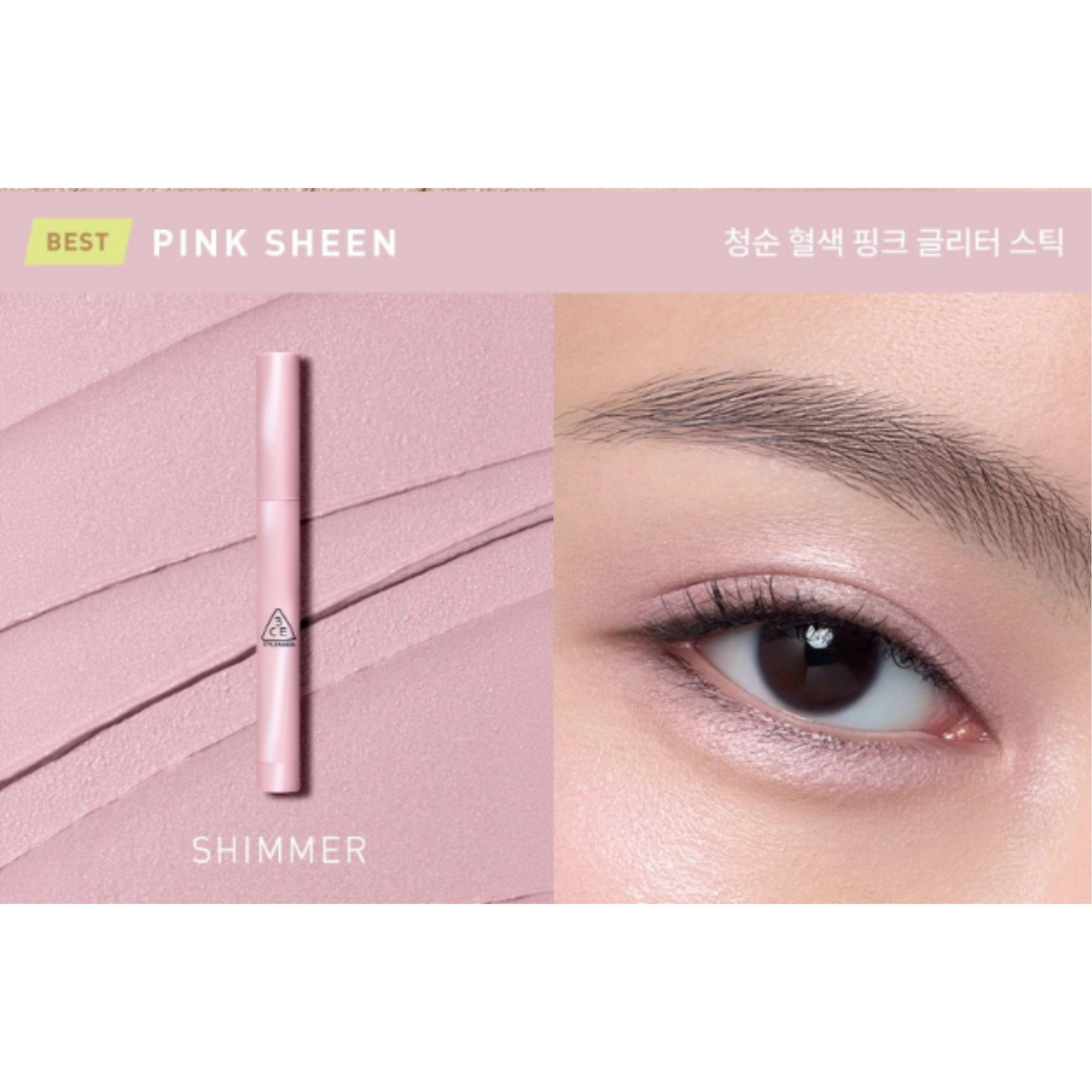 3CE Eye Switch Stick 1.3g (6 Colors) Pink Sheen