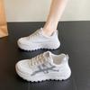 ins new Forrest Gump shoes for women's summer student sports breathable casual shoes with higher thick soles