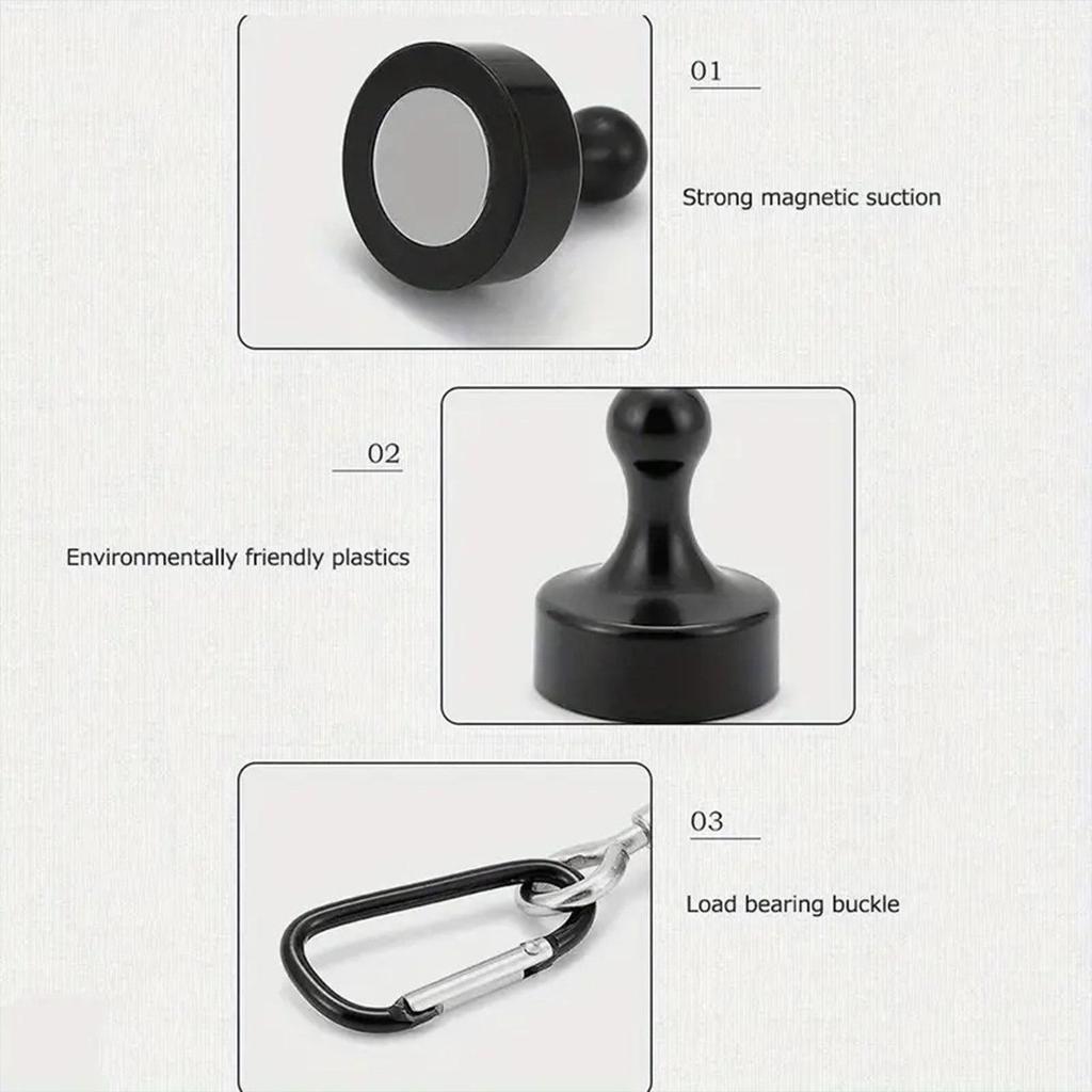 Magnetic Hook for Camping: Strong Outdoor Tent Light Hanger