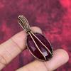 Tree of life faceted kashmir ruby pendant copper wire wrapped jewelry handmade real gemstone pendant copper wire wrap pendant gifts for wife