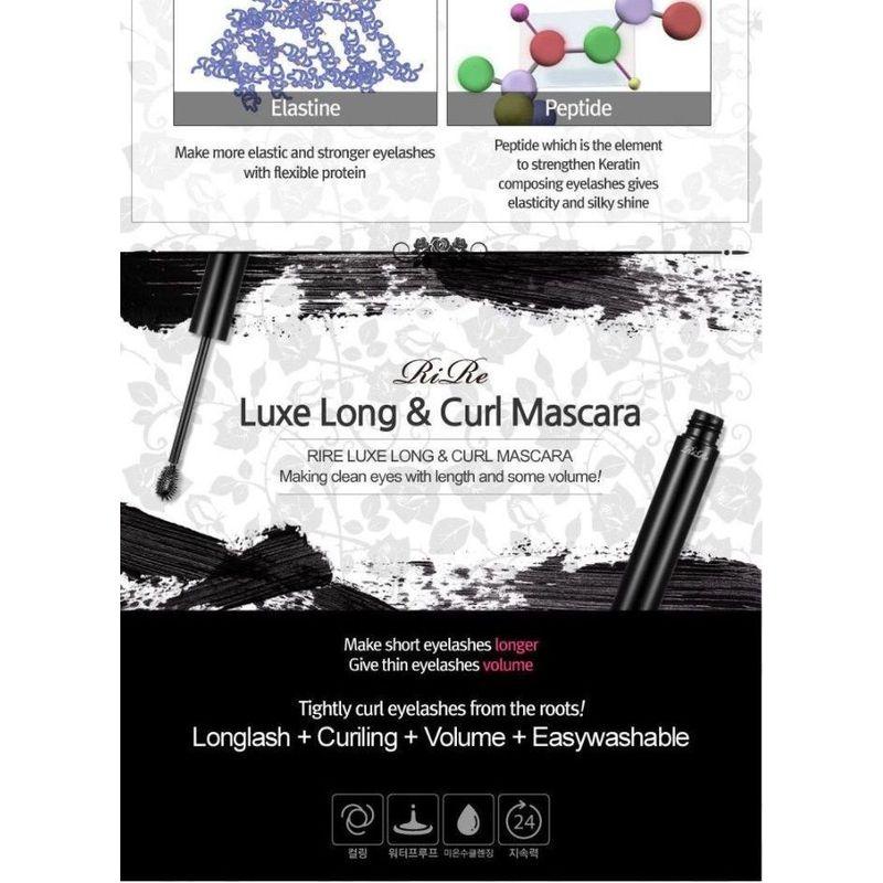 RiRe - Luxe Long & Curl Mascara