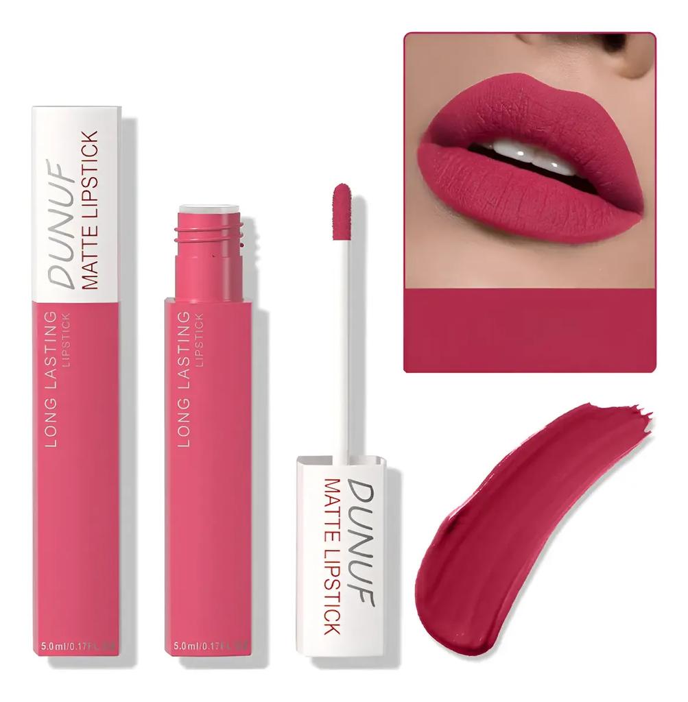 Dunuf Waterproof Matte Lip Gloss, Long Lasting