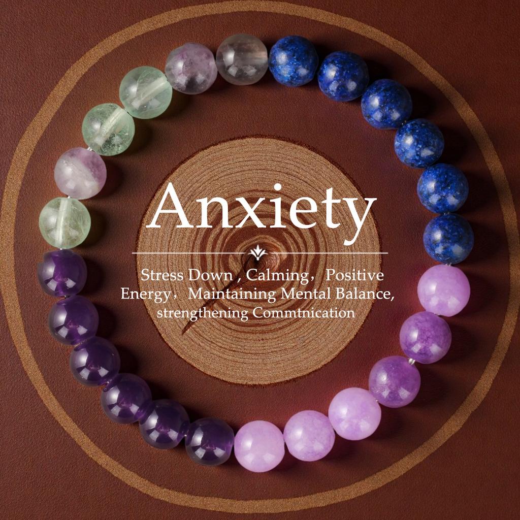 Festive Gifts Multicolor Natural Stone Beaded Bracelet With Tiger Eye Malachite And Citrine Jewelry Men Women Daily Wear Simple Versatile Accessory