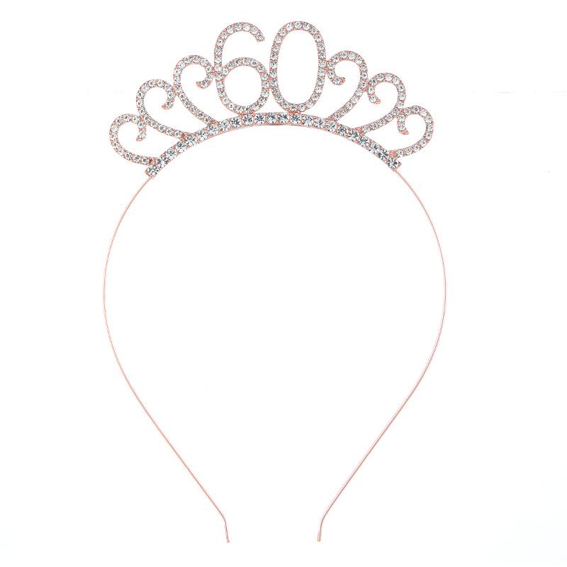 New Birthday Crown Headband - European & American Style for 1st Birthday Party