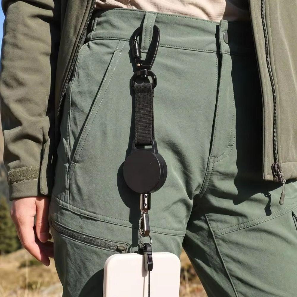 360° Rotace Anti-Theft Držák Telefonu Bezpečnostní Poutko Zatahovací Šňůrka na Telefon Pásek na Telefon